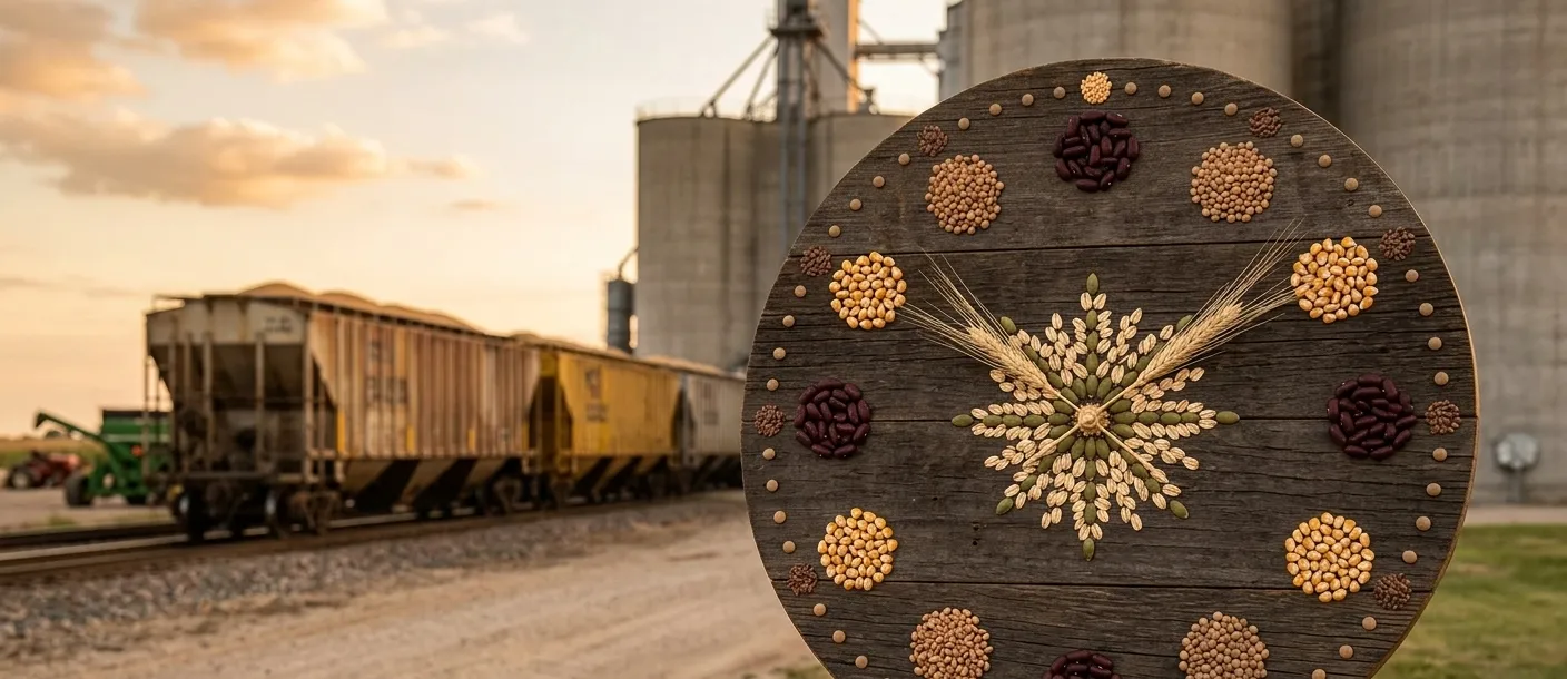 Railcar free-time window in grain logistics