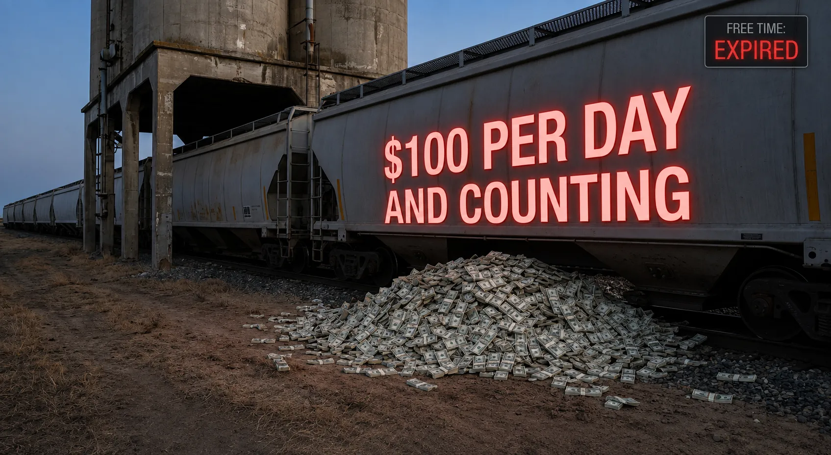 Railcar demurrage costs adding up across a fleet