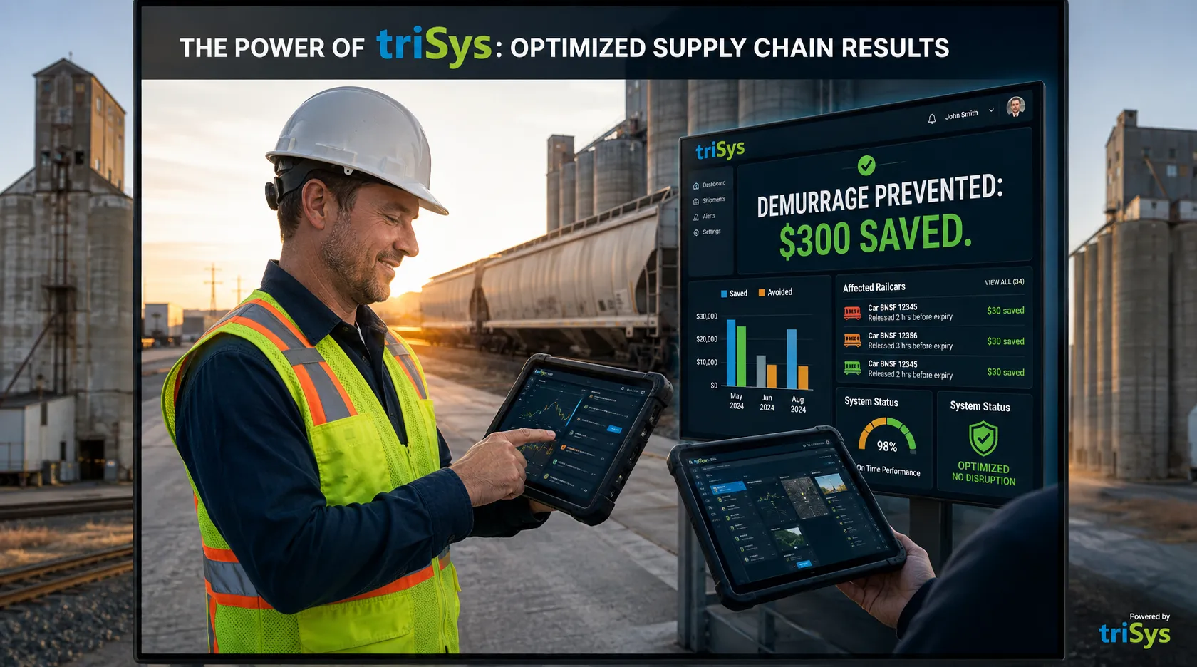 Turning demurrage from a cost into a controlled process