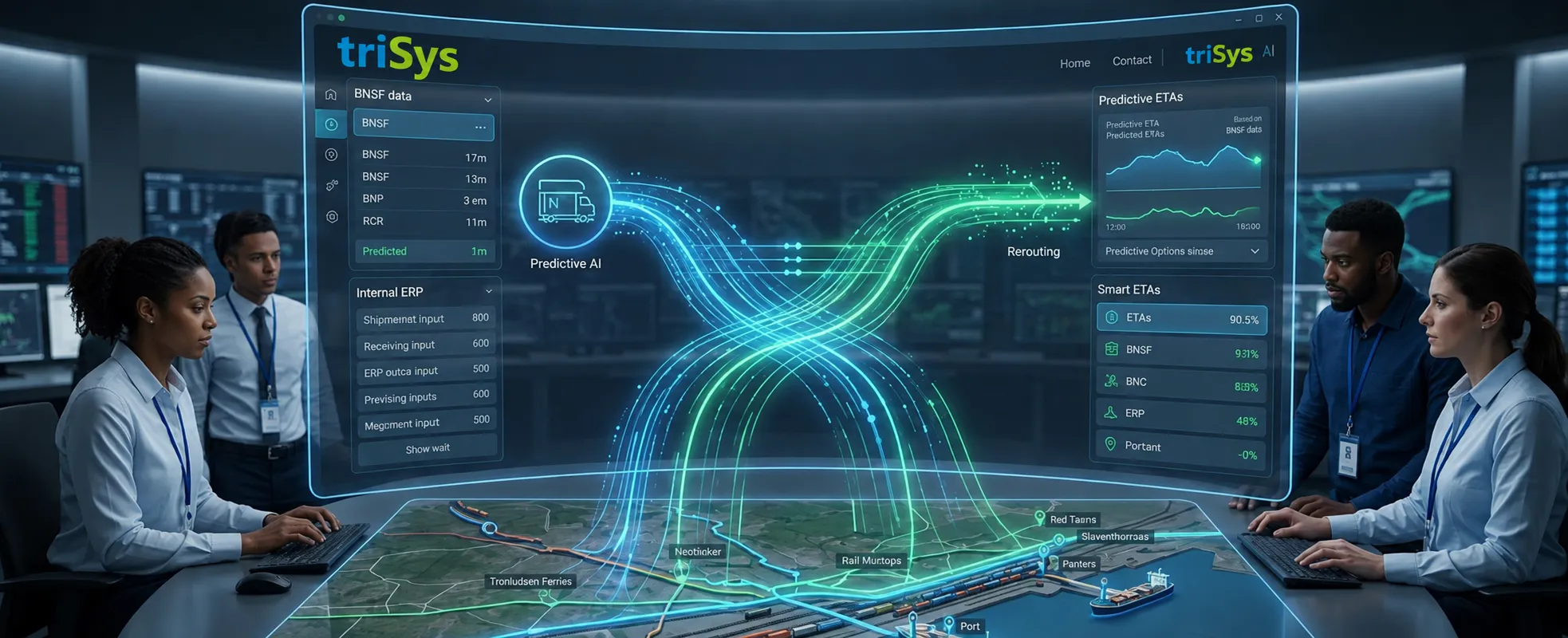 AI-powered rail shipment tracking with predictive ETA