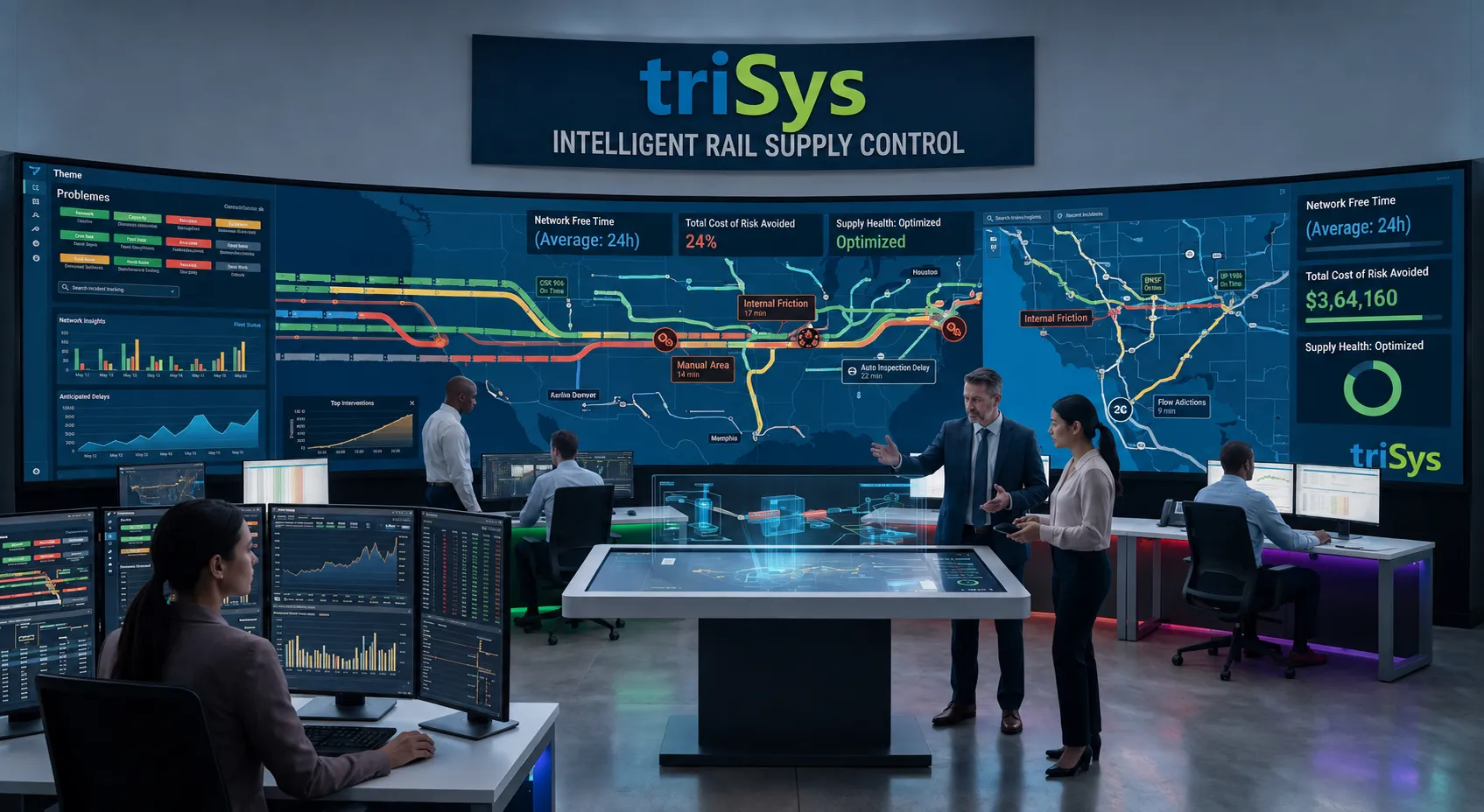 Building an intelligent rail supply chain with Trisys