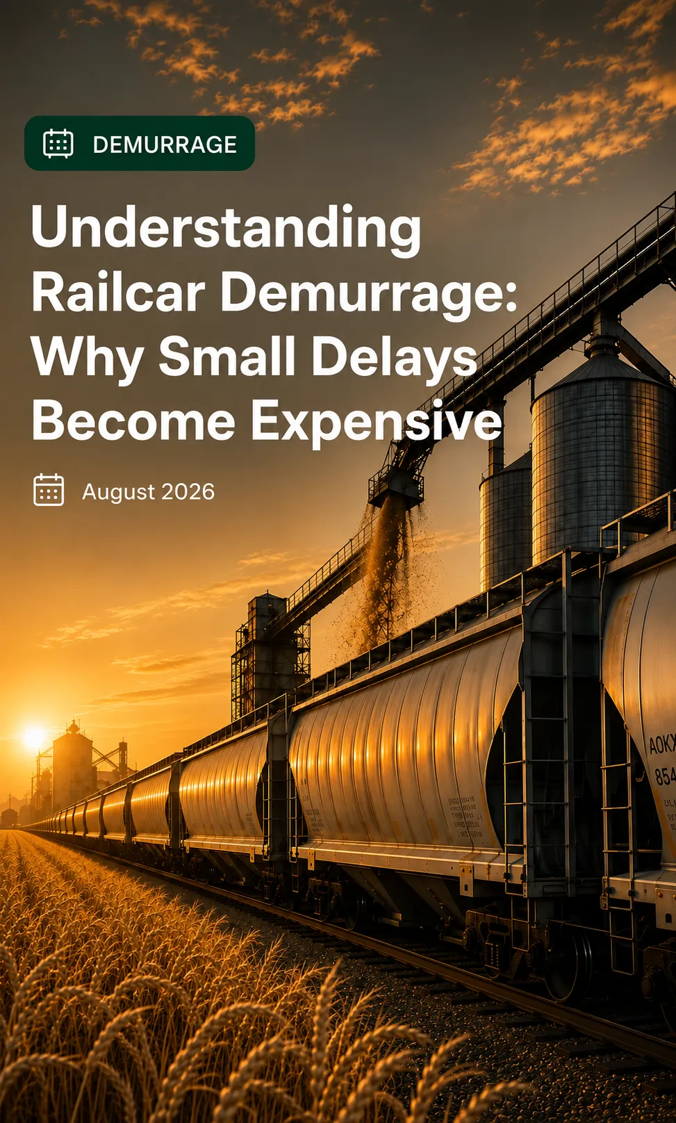 Understanding Railcar Demurrage: Why Small Delays Become Expensive