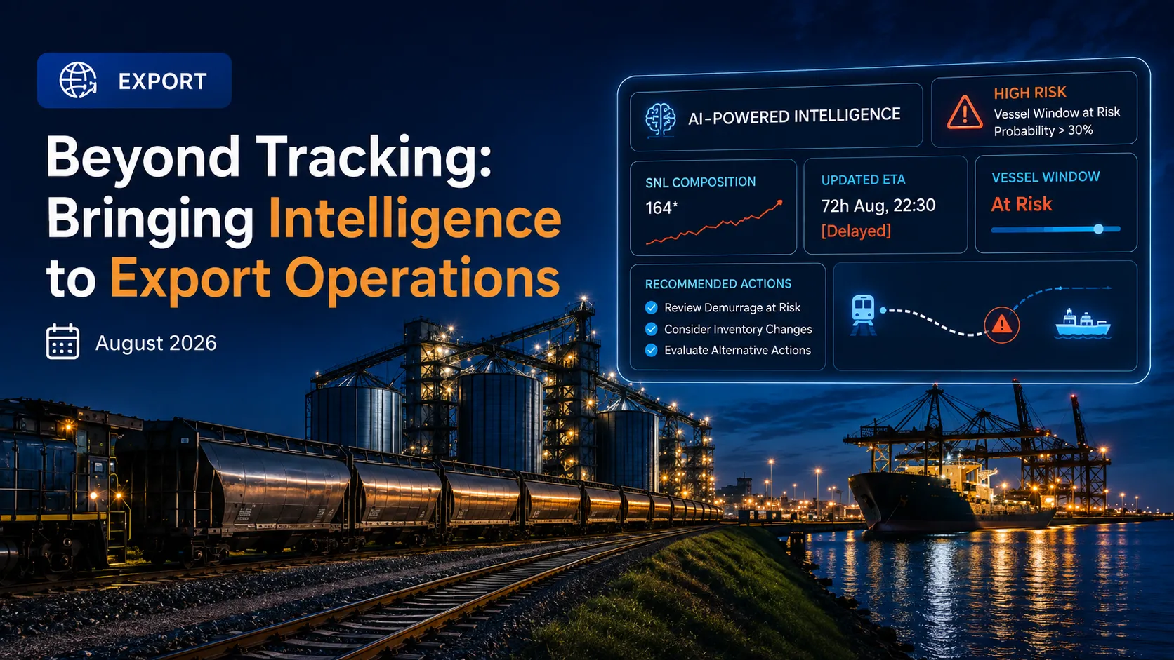 Beyond Tracking: Bringing Intelligence to Export Operations