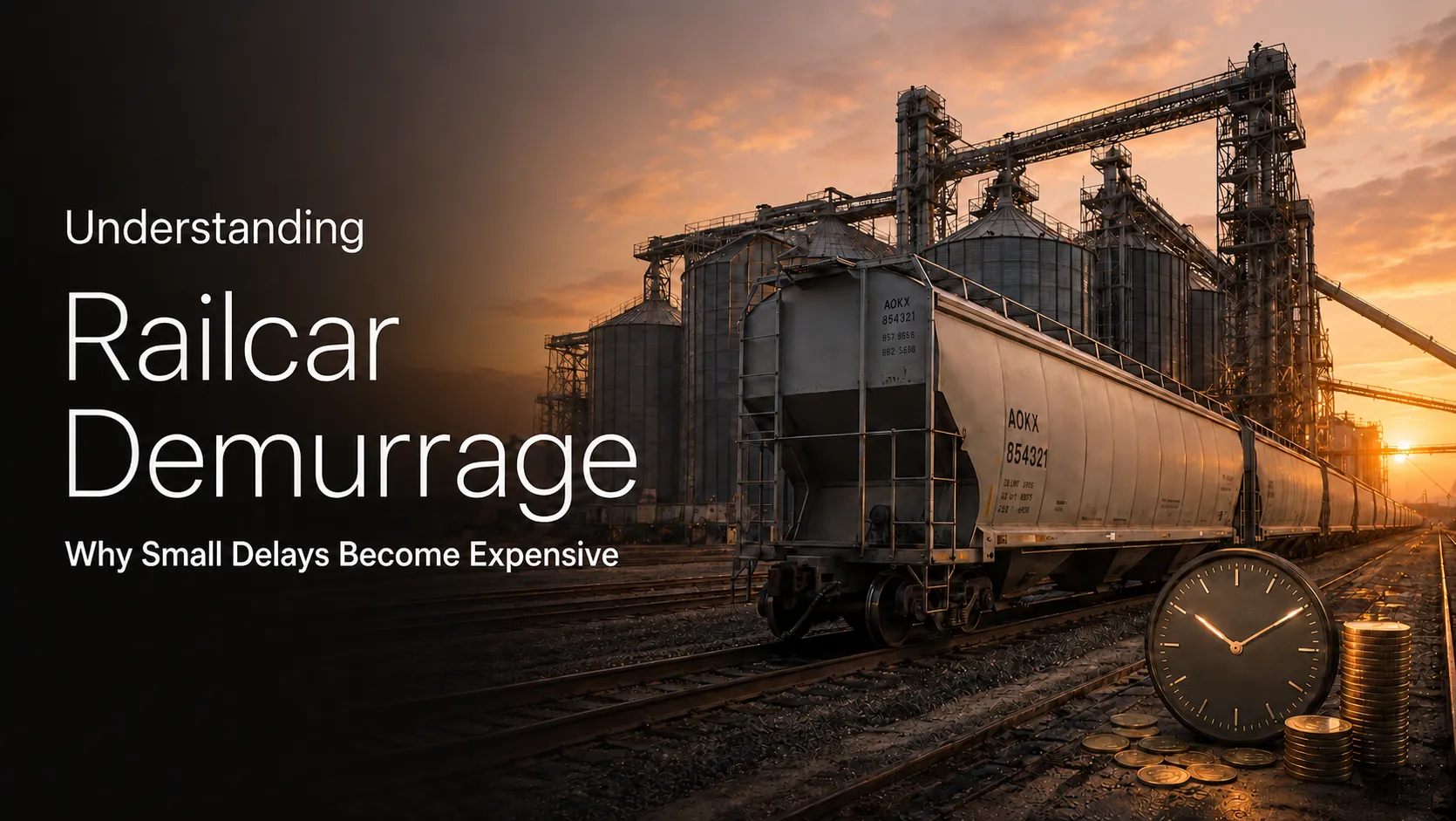 Understanding railcar demurrage — why small delays become expensive